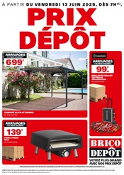 Catalogue Bricolage Brico Dépôt en cours à Maurepas et alentours, "PRIX DÉPÔT", 1 page, 13/06/2025 - 26/06/2025