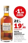 Rhum arrangé au rhum vieux 37° en promo chez Super U Niort à 19,95 €