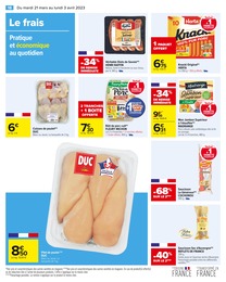 Prix et réduction Tefal dans le prospectus Carrefour en cours Offre Tefal dans le catalogue Carrefour du moment à la page 18