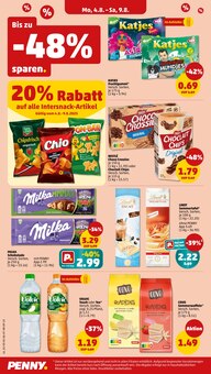 Milka im Penny Prospekt "Wer günstig will, muss Penny." mit 41 Seiten (Mainz)