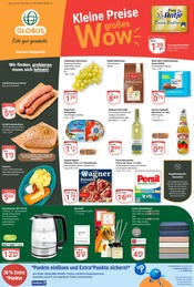 Aktueller GLOBUS Supermarkt Prospekt in Broderstorf und Umgebung, "Aktuelle Angebote" mit 18 Seiten, 22.04.2024 - 27.04.2024