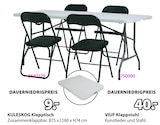 KULESKOG Klapptisch Angebote bei JYSK Straubing für 9,00 €