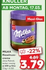 Haselnusscreme Angebote von Milka bei Kaufland Oberursel für 3,79 €