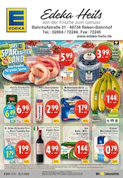 EDEKA Supermarkt Prospekt der aktuellen Woche mit 24 Seiten, gültig von 17.11.2025 bis 22.11.2025, in Reken und Umgebung Aktueller EDEKA Supermarkt Prospekt in Reken und Umgebung, "Aktuelle Angebote" mit 24 Seiten, 17.11.2025 - 22.11.2025