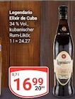 Legendario Elixir de Cuba Angebote bei GLOBUS Krefeld für 16,99 €