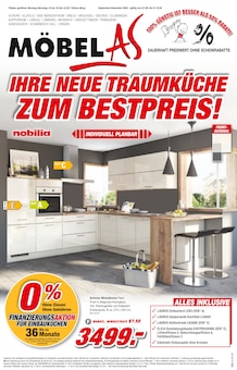 Küche Angebot im aktuellen Möbel AS Prospekt auf Seite 1