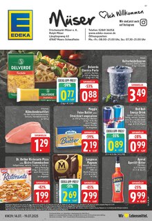 EDEKA Prospekt der Woche "Aktuelle Angebote" Seite 1, 14.07.2025 bis 19.07.2025 für Moers Aktueller EDEKA Prospekt "Aktuelle Angebote" Seite 1 von 24 Seiten für Moers