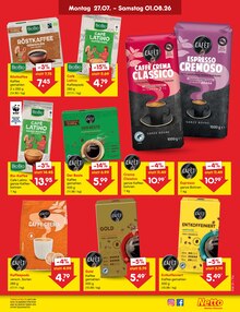 Kaffeebohnen im Netto Marken-Discount Prospekt "Aktuelle Angebote" mit 76 Seiten (Cottbus)