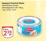 Thunfisch Stücke Angebote von Saupiquet bei GLOBUS Hürth für 2,39 €