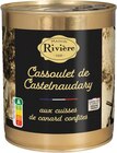 Promo CASSOULET DE CASTELNAUDARY AU CONFIT DE CANARD MAISON RIVIERE à 4,08 € dans le catalogue Super U à Bouchevilliers