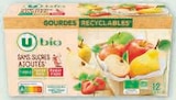Hyper U Challans - Promo Compotes sans sucres ajoutés bio Promo Compotes sans sucres ajoutés bio à 4,32 € dans le catalogue Hyper U à Challans