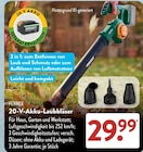 20-V-Akku-Laubbläser im Angebot bei ALDI SÜD in Nürnberg 20-V-Akku-Laubbläser Angebote von FERREX bei ALDI SÜD Nürnberg für 29,99 €