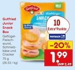 Aktuelle Wurst Angebote bei Netto Marken-Discount in Mönchengladbach Aktuelles Junior Snack Box Angebot bei Netto Marken-Discount in Mönchengladbach ab 1,99 €
