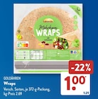 Weissbrot im ALDI SÜD Prospekt Wraps von Goldähren im aktuellen ALDI SÜD Prospekt für 1,00 €