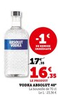 Vodka Absolut 40° - Absolut en promo chez Super U Antibes à 16,35 €