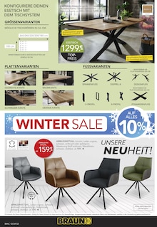 Aktueller BRAUN Möbel-Center Prospekt "WINTER SALE" Seite 2 von 22 Seiten für Bad Saulgau