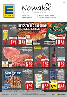 EDEKA Prospekt Aktuelle Angebote mit  Seiten in Schwelm und Umgebung