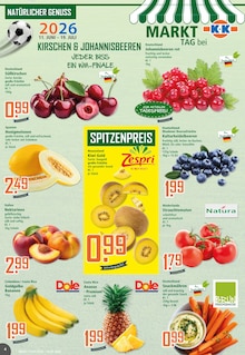 Bananen im aktuellen K+K - Klaas & Kock Prospekt (Osnabrück) Bananen im K+K - Klaas & Kock Prospekt "Wenn Lebensmittel, dann K+K" mit 12 Seiten (Osnabrück)