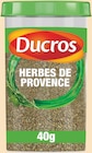 Epices herbes de provence - DUCROS - Intermarché Epices herbes de provence - DUCROS à 0,50 € dans le catalogue Intermarché