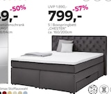 Aktuelles Boxspringbett „Chester“ Angebot bei mömax in Heilbronn ab 799,00 €