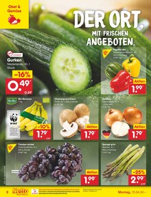 Obst im Netto Marken-Discount Prospekt "Aktuelle Angebote" mit 49 Seiten (Frankfurt (Main))