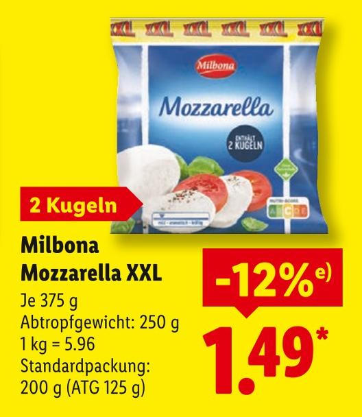 Mozzarella XXL