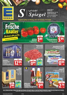 Aktueller EDEKA Prospekt "Wir lieben Lebensmittel!" Seite 1 von 28 Seiten