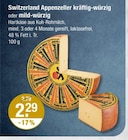 Switzerland Appenzeller kräftig-würzig oder mild-würzig im V-Markt Prospekt Switzerland Appenzeller kräftig-würzig oder mild-würzig von Appenzeller im aktuellen V-Markt Prospekt für 2,29 €