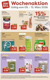 Katzenstreu im ZOO und Co. Prospekt in Magdeburg Aktueller ZOO und Co. Prospekt mit Katzenstreu, "Wochenaktion", Seite 1