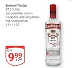 Vodka im Angebot bei GLOBUS in Oberhausen Vodka Angebote von Smirnoff bei GLOBUS Oberhausen für 9,99 €