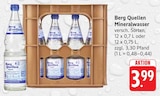 Mineralwasser Angebote von Berg Quellen bei Trinkgut Bad Kreuznach für 3,99 €