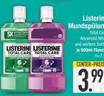 Total Care Mundspülung von Listerine im aktuellen EDEKA Prospekt für 3,99 €