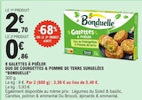 Galettes à poêler Duo de courgettes & pomme de terre - BONDUELLE dans le catalogue E.Leclerc