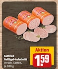 Geflügel-Aufschnitt im Angebot bei REWE in Flensburg Geflügel-Aufschnitt Angebote von Gutfried bei REWE Flensburg für 1,59 €