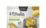 EFFEUILLETÉS DE POMME DE TERRE SURGELÉS à Hyper U dans Hanches EFFEUILLETÉS DE POMME DE TERRE SURGELÉS à Hyper U dans Hanches