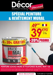 Catalogue Meubles & Décoration Décor Discount en cours à Poisat et alentours, "SPÉCIAL PEINTURE & REVÊTEMENT MURAL", 10 pages, 07/07/2025 - 17/08/2025