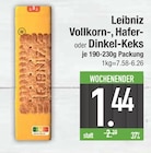 Vollkorn-, Hafer- oder Dinkel-Keks im EDEKA Prospekt Vollkorn-, Hafer- oder Dinkel-Keks von Leibniz im aktuellen EDEKA Prospekt für 1,44 €