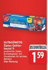 Ziptec-Gefrierbeutel von GUT&GÜNSTIG für 1,59 € bei E center im Angebot Ziptec-Gefrierbeutel von GUT&GÜNSTIG im aktuellen E center Prospekt