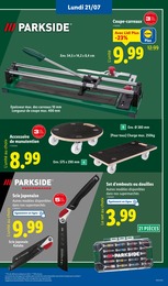 Prix et réduction Chariot de jardin dans le prospectus Lidl en cours Offre Chariot de jardin dans le catalogue Lidl du moment à la page 63