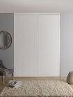 Porte coulissante blanche profil blanc "valla" h. 250 x l. 60 cm - Cooke and Lewis en promo chez Brico Dépôt Aix-en-Provence à 54,90 €