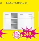 Kommodenserie Prego für 249,00 € bei SB Möbel Boss im Angebot Kommodenserie Prego im aktuellen SB Möbel Boss Prospekt