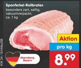Aktuelle Braten Angebote bei Netto Marken-Discount in Heilbronn Aktuelles Spanferkel-Rollbraten Angebot bei Netto Marken-Discount in Heilbronn ab 8,99 €