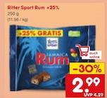 Rum +25% Angebote von Ritter Sport bei Netto Marken-Discount Straubing für 2,99 €
