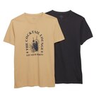 Lot de 2 t-shirts homme - TEX en promo à 9,99 € chez Carrefour Lot de 2 t-shirts homme - TEX dans le catalogue Carrefour