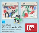 Weihnachtsfensterbilder von HOME CREATION im aktuellen ALDI Nord Prospekt