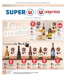 Prospectus Super U à Caunettes-en-Val: «Foire à la bière» ,  pages, du 08/10/2024 au 20/10/2024