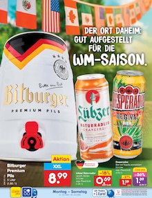 Radler im Netto Marken-Discount Prospekt "Aktuelle Angebote" mit 68 Seiten (Potsdam)