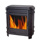 Poêle à bois "Vosges" en fonte - 8 kW - Brico Dépôt à Sète Poêle à bois "Vosges" en fonte - 8 kW en promo chez Brico Dépôt Sète à 639,00 €