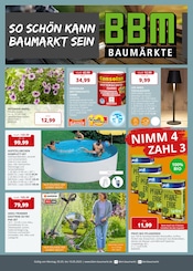 Becks im BBM Baumarkt Prospekt in Delmenhorst Aktueller BBM Baumarkt Prospekt mit Becks, "So schön kann Baumarkt sein!", Seite 1