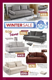 Aktueller BRAUN Möbel-Center Prospekt mit Sofa, "WINTER SALE", Seite 6